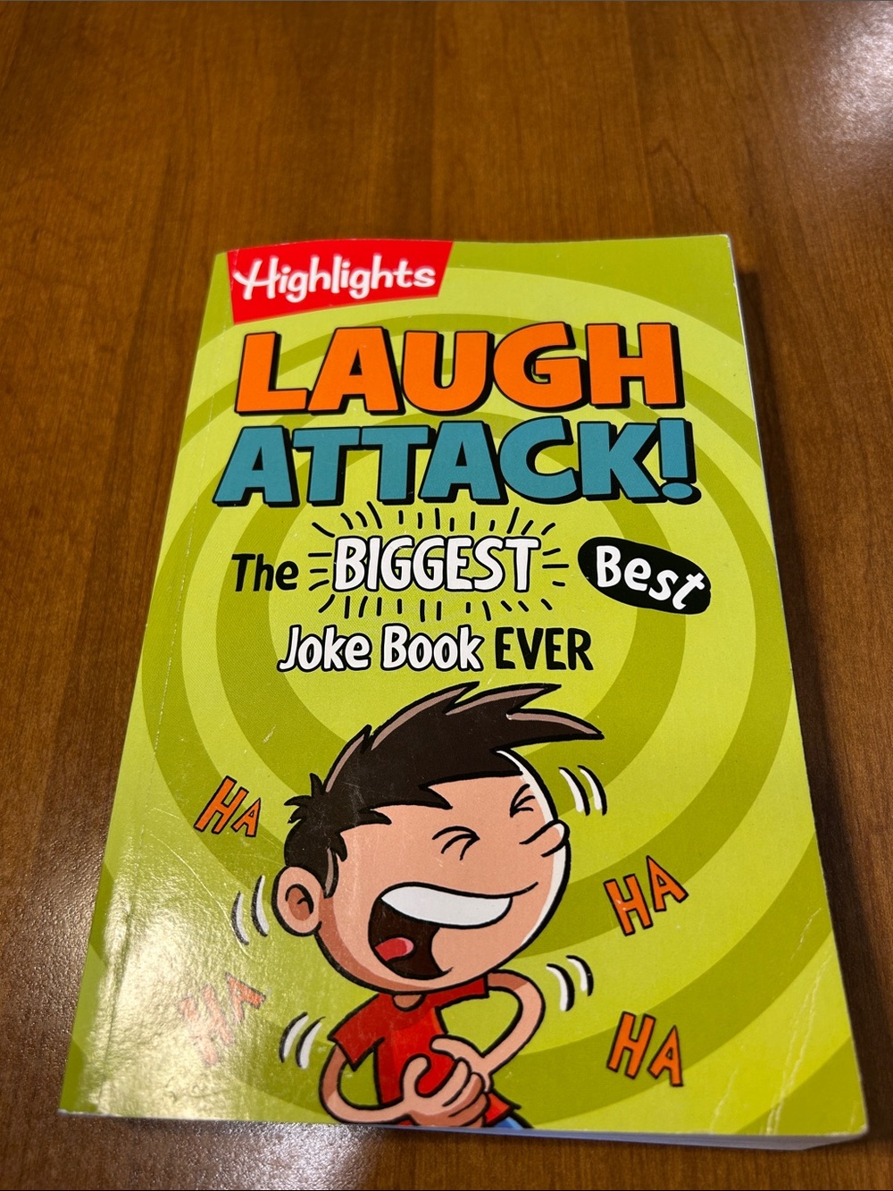 Highlights Laugh Attack! Joke Book - Green